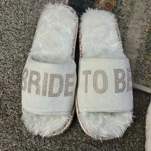 Bride to Be Slippers